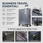 ⏳LAST DAY SALE 50% OFF!🧳 Clear Waterproof Luggage Cover, Transparent Anti-Scratch Dustproof Suitcase Protector, Fits 22/24/26/28 Inch Suitcases