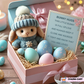 💖Easter Big Promotion :BUY 3 GET 1 FREE🔥Handmade Mini Bunny Hug Cute Easter Gift🐇