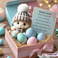 💖Easter Big Promotion :BUY 3 GET 1 FREE🔥Handmade Mini Bunny Hug Cute Easter Gift🐇