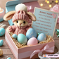 💖Easter Big Promotion :BUY 3 GET 1 FREE🔥Handmade Mini Bunny Hug Cute Easter Gift🐇