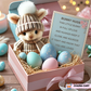 💖Easter Big Promotion :BUY 3 GET 1 FREE🔥Handmade Mini Bunny Hug Cute Easter Gift🐇