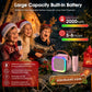 ⏳LAST DAY SALE ONLY ￡10.99!!✨🎵Mini Kids Karaoke Machine with Wireless Mics, Portable Bluetooth Speaker & RGB Dancing Lights, Fun Home Party Toy for Children🎤