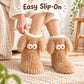 🏆LAST DAY BUY 1 GET 1 FREE💕Women's Cute Fluffy Monster Slipper Socks, Thick Fleece Lined Anti-Slip Winter Indoor Floor Socks🧦