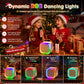 ⏳LAST DAY SALE ONLY ￡10.99!!✨🎵Mini Kids Karaoke Machine with Wireless Mics, Portable Bluetooth Speaker & RGB Dancing Lights, Fun Home Party Toy for Children🎤