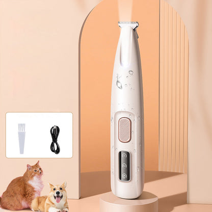 Pet Hair Trimmer With Led Light