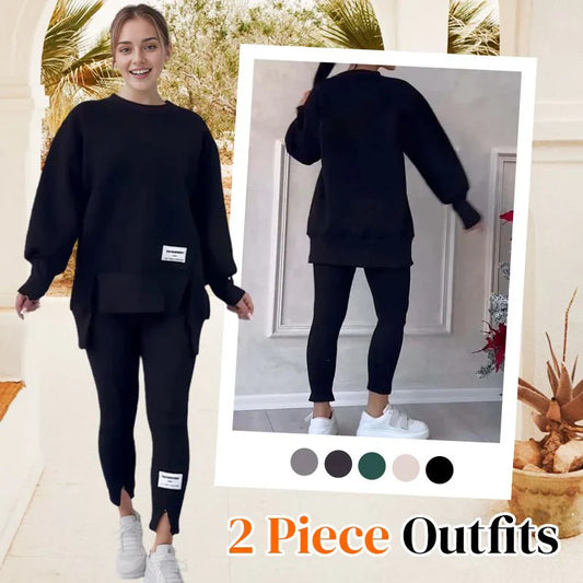 📦New special price💖Women's Casual Sweatshirt Leggings Set