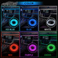 🚗💡Car Interior LED Atmosphere Lights – ultra-thin & easy to fit, adds a custom glow for stunning evening drives! ✨✅