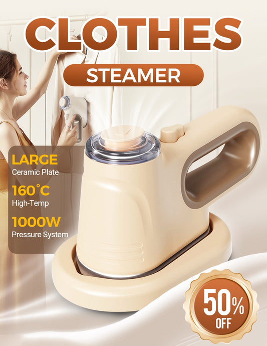 🍃Last Day 50% OFF💥Portable Handheld Vacuum Steamer for Clothes
