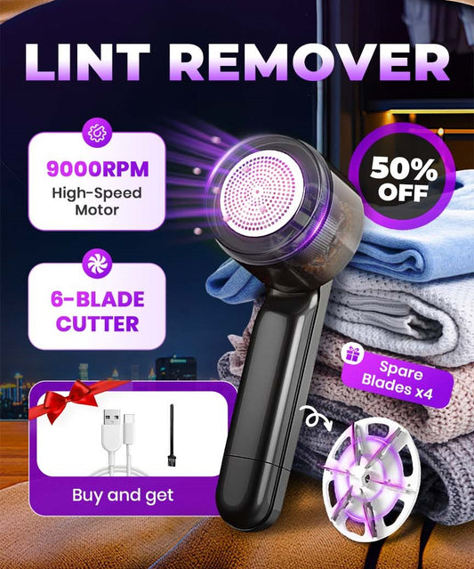 🔥Last Day Promotion - 49% OFF🎁 2 in 1 Electric Lint remover