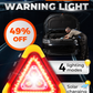 🔥2025 New Arrival🔥 2-IN-1 Solar Emergency Triangle Warning Light at the Roadside