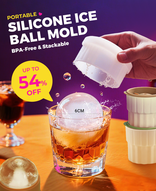 🧊Summer Hot Sale 50% OFF🔥Portable Silicone Ice Ball Maker ❄️