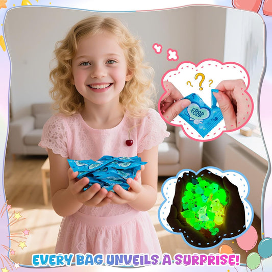 🏆#1 Bestseller 50% OFF ⏰Mini Glow in The Dark Animal Resin Models