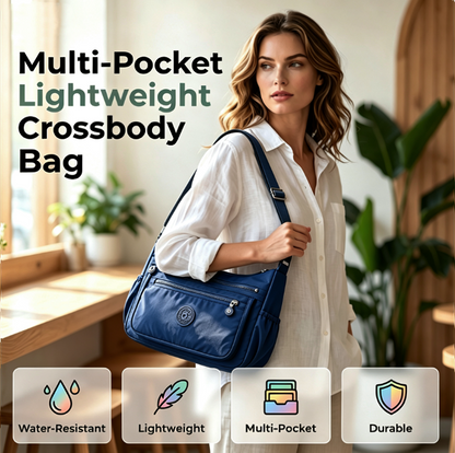 🔥Limited-Time 60% OFF 🏷️ Lightweight Multi-Pocket Water-Resistant Crossbody Bag