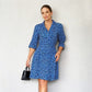 🌺Summer Hot Sale 50% OFF💜Women's Trendy Leopard Print V-Neck Loose Fit Dress
