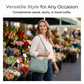 🔥Limited-Time 60% OFF 🏷️ Lightweight Multi-Pocket Water-Resistant Crossbody Bag