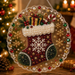 🎅Christmas Pre Sale 60% OFF!!🎄Christmas Pearl Diamond Art Hanging Ornament Kit | Resistant Non-Fading Pearl Beads DIY Handmade Holiday Hanging Decor 🎅💎