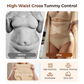 🌸Limited-Time Buy 1 Get 3 Packs✨Plus-Size High-Waist Cross Tummy Control Panties