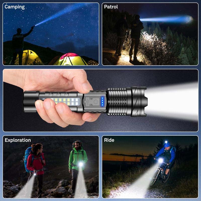 Long-range White Laser Ultra-bright Flashlight – blauue