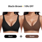 🏆 Hot Sale - 60% OFF 💕 Jelly Wireless Womens Comfortable Wireless Bras∣Push Up Bralettes∣Seamless Tshirts Bras∣Deep V