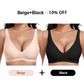 🏆 Hot Sale - 60% OFF 💕 Jelly Wireless Womens Comfortable Wireless Bras∣Push Up Bralettes∣Seamless Tshirts Bras∣Deep V