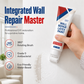 ⏳LAST DAY SALE 50% OFF !! 🧱 Wall Repair Paste with Built-in Roller, Waterproof White Wall Filler for Dents & Stains 🖌️