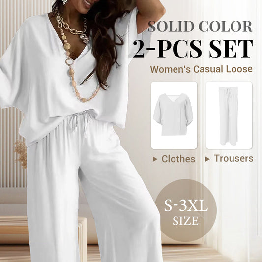 🎉 Last Day Promotion-49% OFF 💖Women’s Casual Loose Solid Color Suit