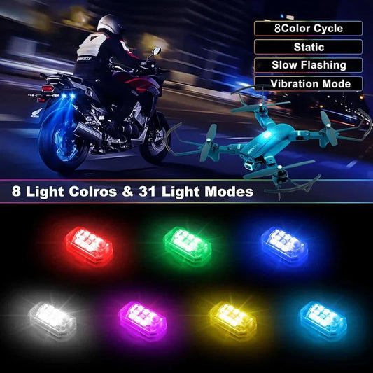 8 Colors Wireless Led Lights with Remote