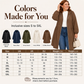 ⏳ Limited Time 50% Off! 🧥Plus Size | Women's Mid-Length Hooded Everyday Jacket