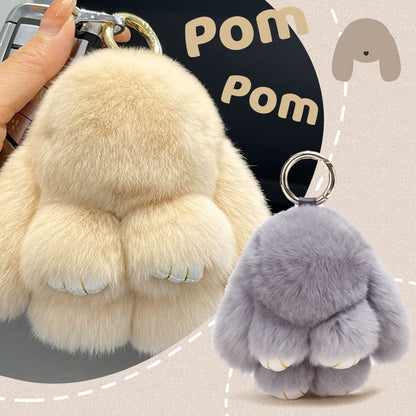 🎁Best Gift 49% OFF🐰Handmade Soft Bunny Pom Pom Charms (Boxed Edition)🐇