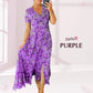 💃Hot Sale 50% OFF🔥 Floral Print V-neck Dress