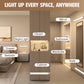 💡LAST DAY Buy 2 Get 1 Free🏆 Punch-Free Motion Sensor LED Light, Magnetic Rechargeable Under Cabinet Light, Wireless Night Light for Wardrobe, Closet, Stairs⚡