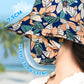 🌞Summer Limited time 50% off! 👒Women's Floral Print Bucket Sun Hat with Mask
