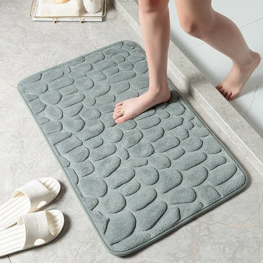 ✨✨Cobblestone Embossed Bathroom Bath Mat