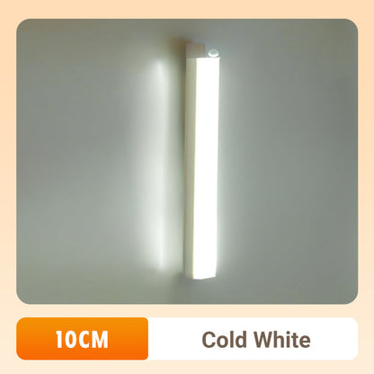 💡LAST DAY Buy 2 Get 1 Free🏆 Punch-Free Motion Sensor LED Light, Magnetic Rechargeable Under Cabinet Light, Wireless Night Light for Wardrobe, Closet, Stairs⚡