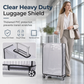 ⏳LAST DAY SALE 50% OFF!🧳 Clear Waterproof Luggage Cover, Transparent Anti-Scratch Dustproof Suitcase Protector, Fits 22/24/26/28 Inch Suitcases