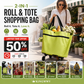 ⏳LAST DAY SALE ONLY ￡7.99!!🔥2-in-1 Foldable Shopping Cart🛒