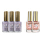 📢📢Buy 1 get 1 free !! 💅 Glossy Mirror Nail Strengthener, Keratin & Vitamins Quick‑Dry Shiny Nail Polish, Repair Damaged Nails Purple Pink Nail Care 10ML