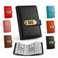 🥳LAST DAY SPECIAL PRICE ￡8.99💞A6 PU Leather Currency Collectors Album With Password Lock, 100 Transparent Pockets Banknote Binder, Durable Bank Note Collection Book for Paper Money Collecting & Gift🎁