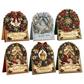 🎅Christmas HOT SALE🎄 50% OFF | DIY 3D Christmas Greeting Cards – 6-Piece Rhinestone Craft Set