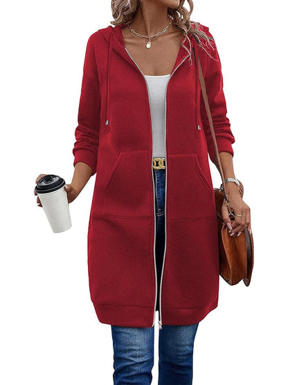 🥳LAST DAY SALE 60% OFF🍂Women Casual Zip up Fleece Hoodies