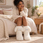 🏆LAST DAY BUY 1 GET 1 FREE💕Women's Cute Fluffy Monster Slipper Socks, Thick Fleece Lined Anti-Slip Winter Indoor Floor Socks🧦