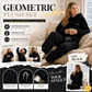 ⏳LAST DAY SALE 60% OFF!!🔥🍂 Embossed Geometric Plush Set – Timeless Comfort & Effortless Style For Every Occasion