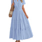 🍂Final Reductions – Lowest Price of the Year! ⬇️WOMENS SUMMER LIGHTWEIGHT SHORT SLEEVE MIDI MAXI DRESSES(BUY 2 FREE SHIPPING)