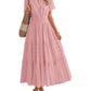 🍂Final Reductions – Lowest Price of the Year! ⬇️WOMENS SUMMER LIGHTWEIGHT SHORT SLEEVE MIDI MAXI DRESSES(BUY 2 FREE SHIPPING)