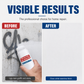 ⏳LAST DAY SALE 50% OFF !! 🧱 Wall Repair Paste with Built-in Roller, Waterproof White Wall Filler for Dents & Stains 🖌️