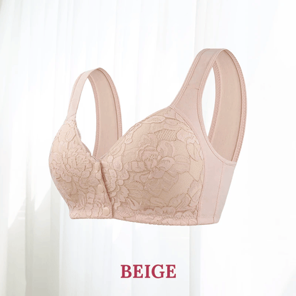 🎁✨Hot sale🔥Lace Floral Front Closure Bra