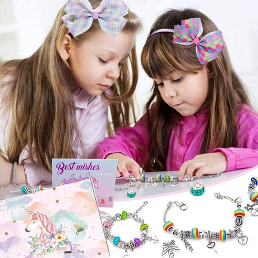 🎁Early Xmas Sales - 49% OFF🎅Girls Charm Bracelet Making Kit