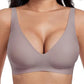 🏆 Hot Sale - 60% OFF 💕 Jelly Wireless Womens Comfortable Wireless Bras∣Push Up Bralettes∣Seamless Tshirts Bras∣Deep V