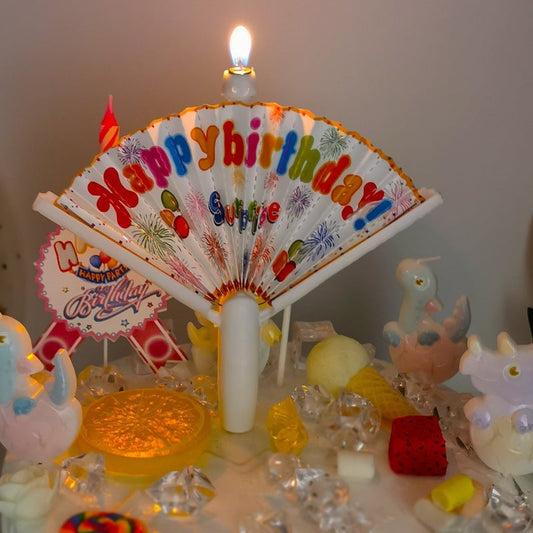 🎂Novelty Surprise Fan Birthday Candle🎁BEST GIFT FOR LOVED ONE🎁