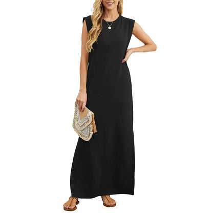 🎉Spring Hot Sale 49% OFF🌿Women Loose Split Wrinkle-Free Long Dress